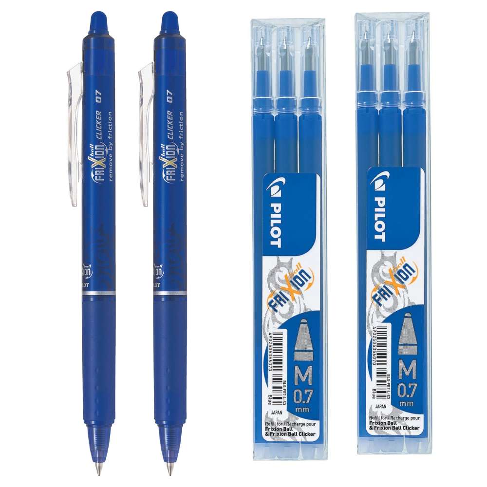 Frixion Clicker Set blau, pilot