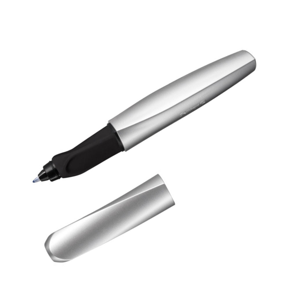 Pelikan Twist Tintenroller silber/schwarz (silber)