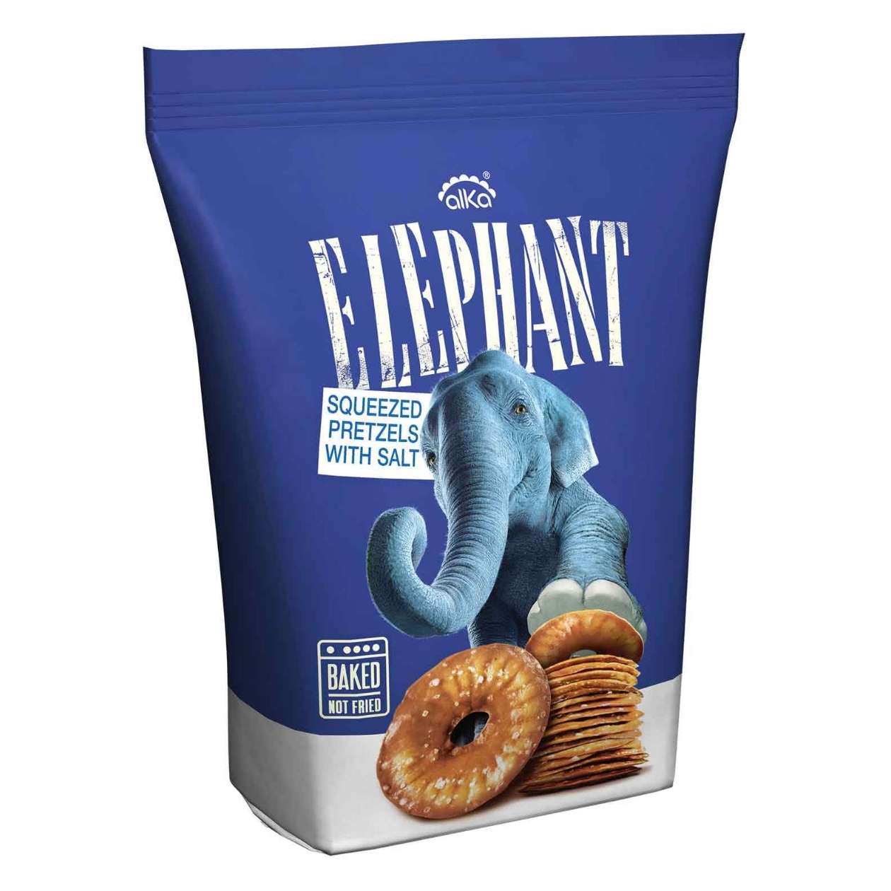 Elephant Pretzels, Sea Salt, 80 g