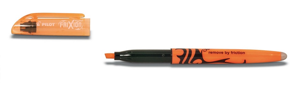 pilot Frixion light, orange