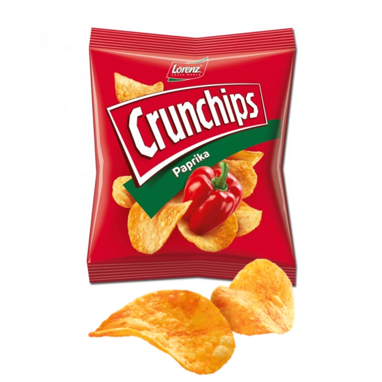 Crunchips Paprika 25 g, Lorenz