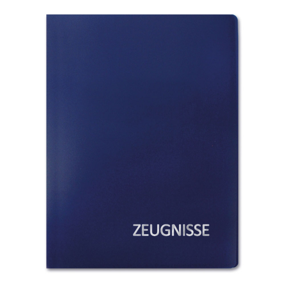 Roth Zeugnismappe blau