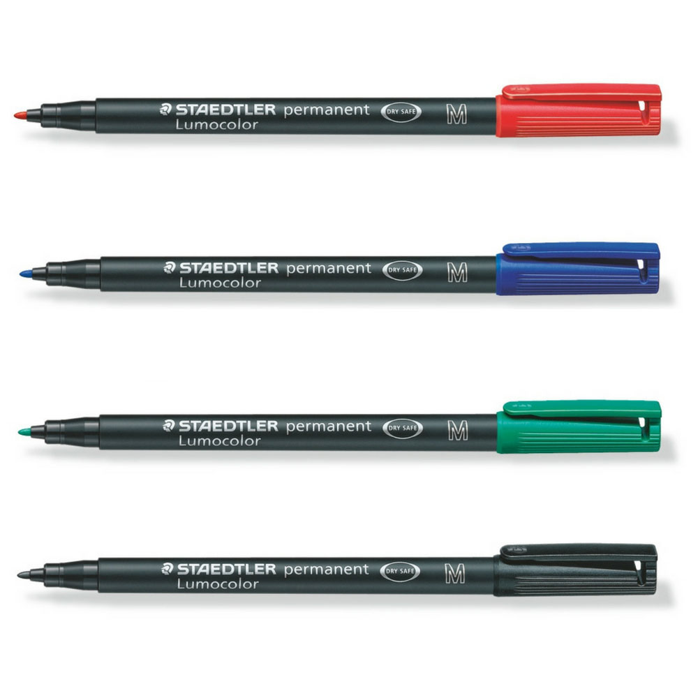 Folienstift permanent, mittel (M), Staedtler