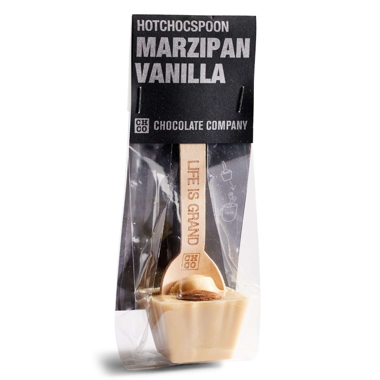 Hotchocspoon Weiße Schokolade: Marzipan Vanilla