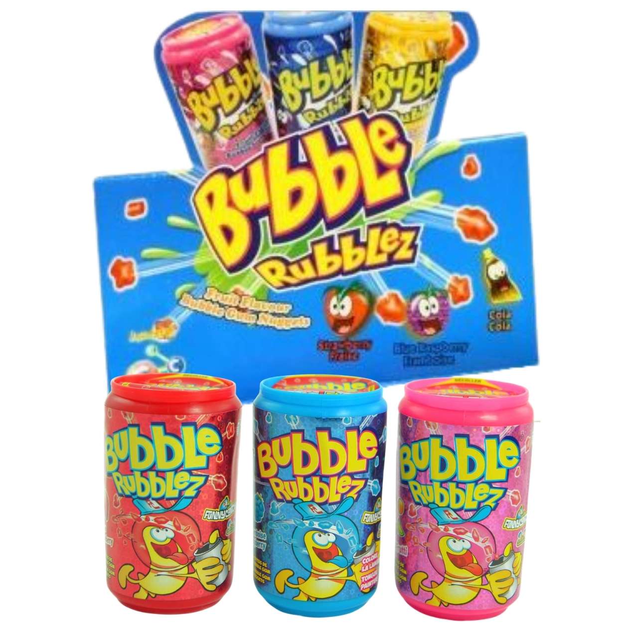 Bubble Rubblez, 60 g, sortiert