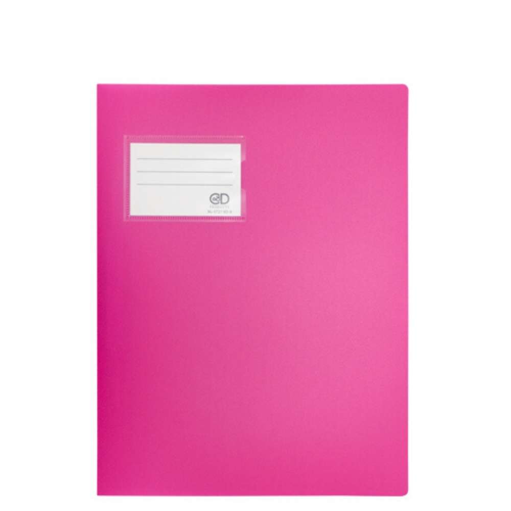 Fester Plastik Schnellhefter, pink