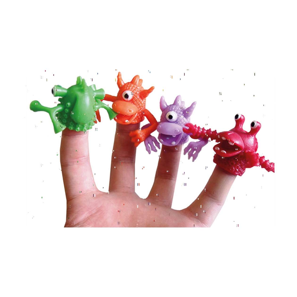 Fingermonster, sortiert