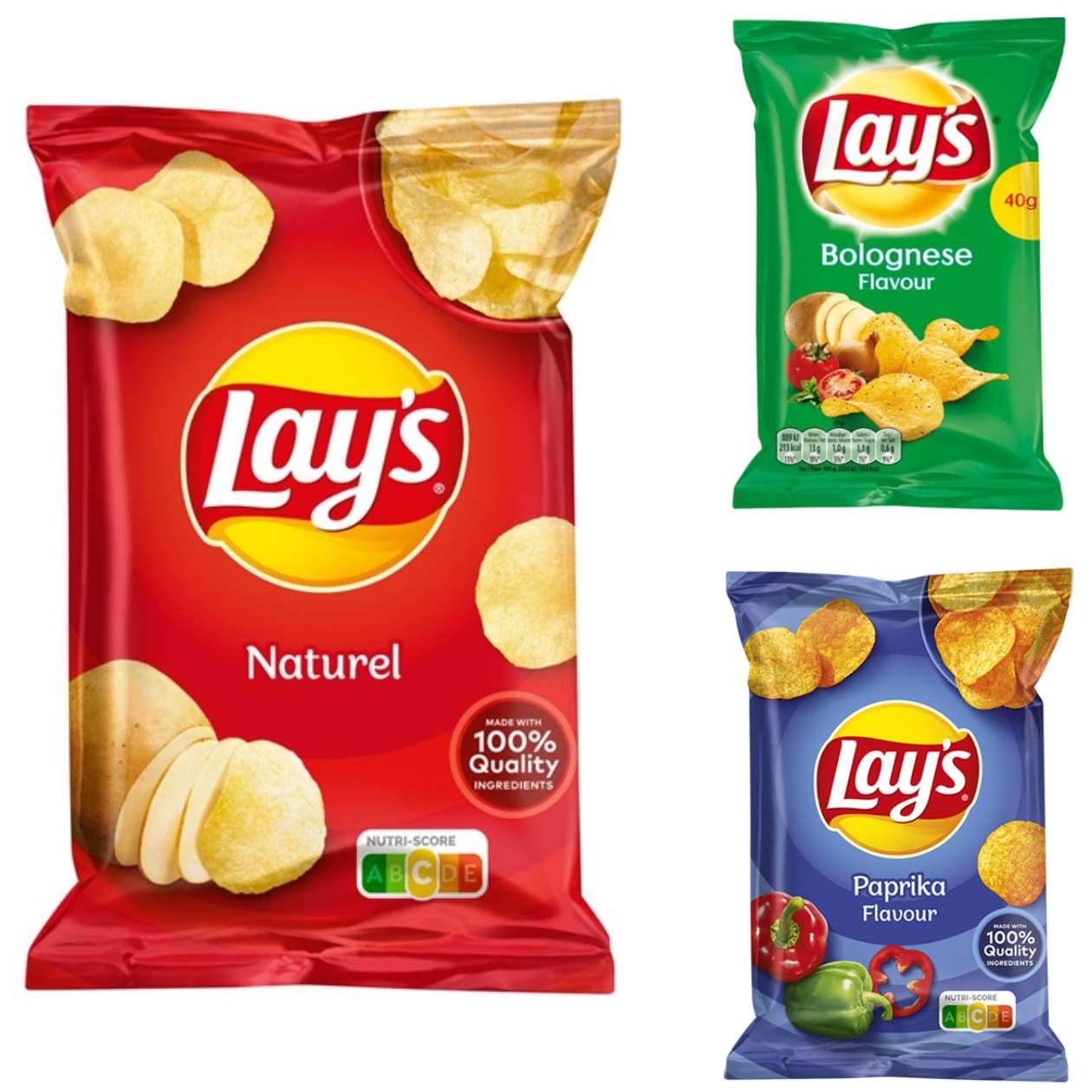 Lay's Chips Minitüte, verschiedene Sorten