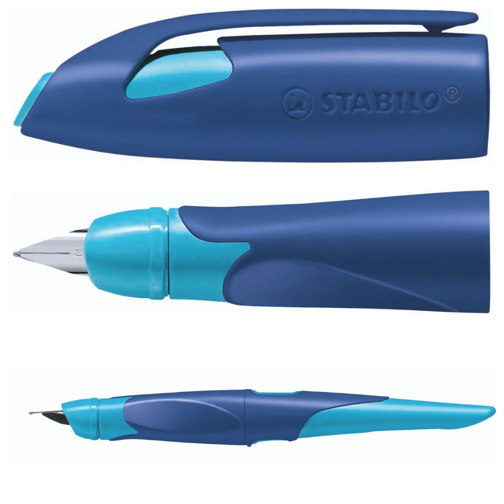 Stabilo EASYbirdy, Rechtshänder Feder M, blau