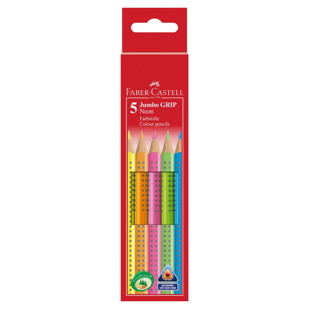 Textmarker Buntstift, Jumbo Grip Neon