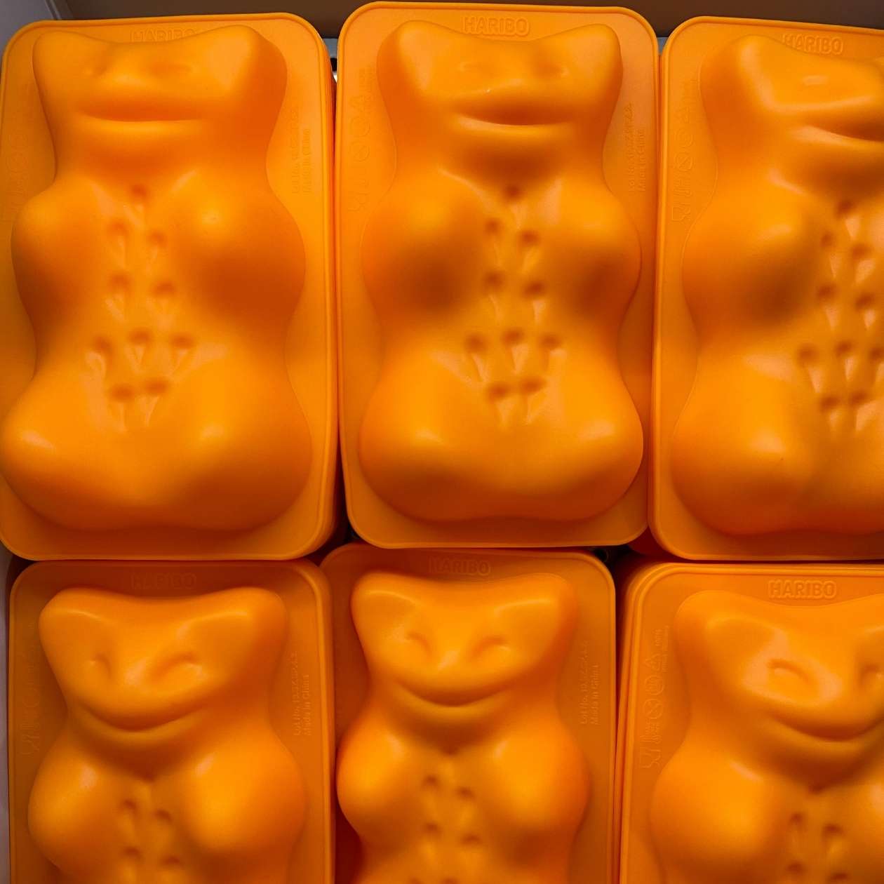 Haribo Backform Goldbär, orange