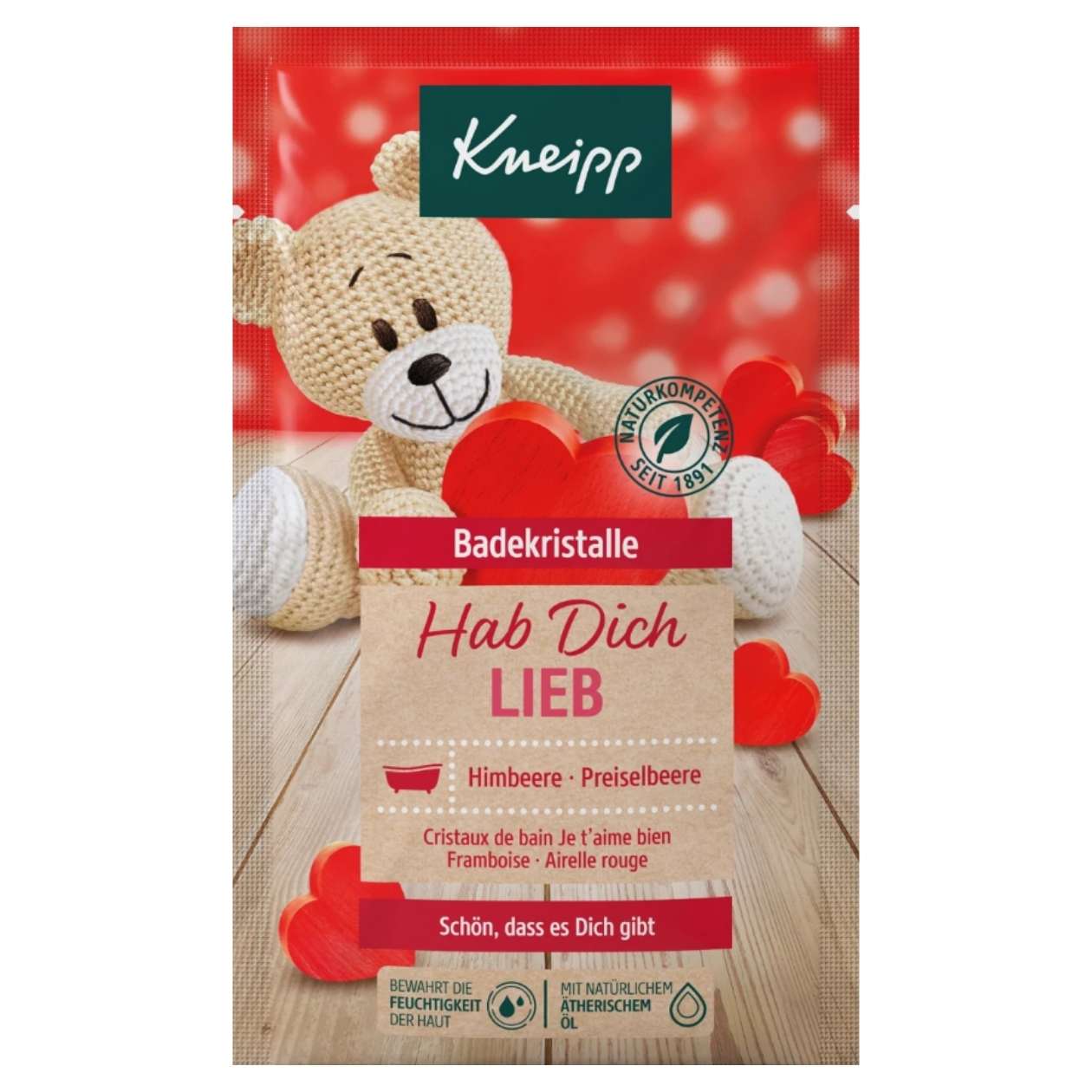 Kneipp Badekristalle, Hab dich lieb