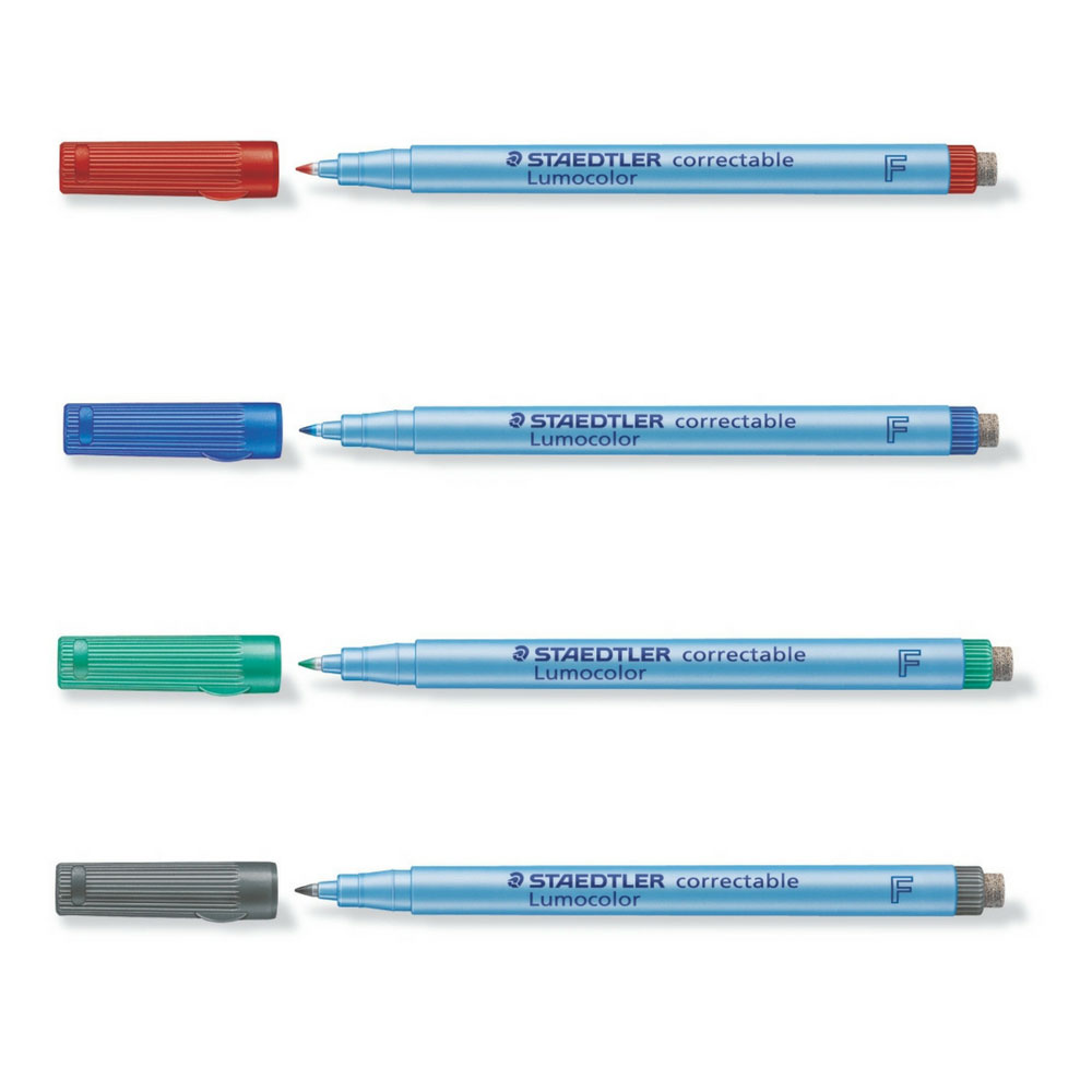 Lumocolor correctable F, fein, Staedtler