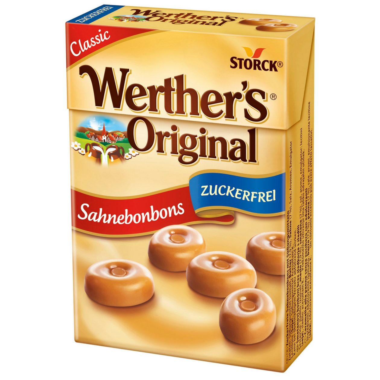 Werther's Original Mini ohne Zucker, 42 g