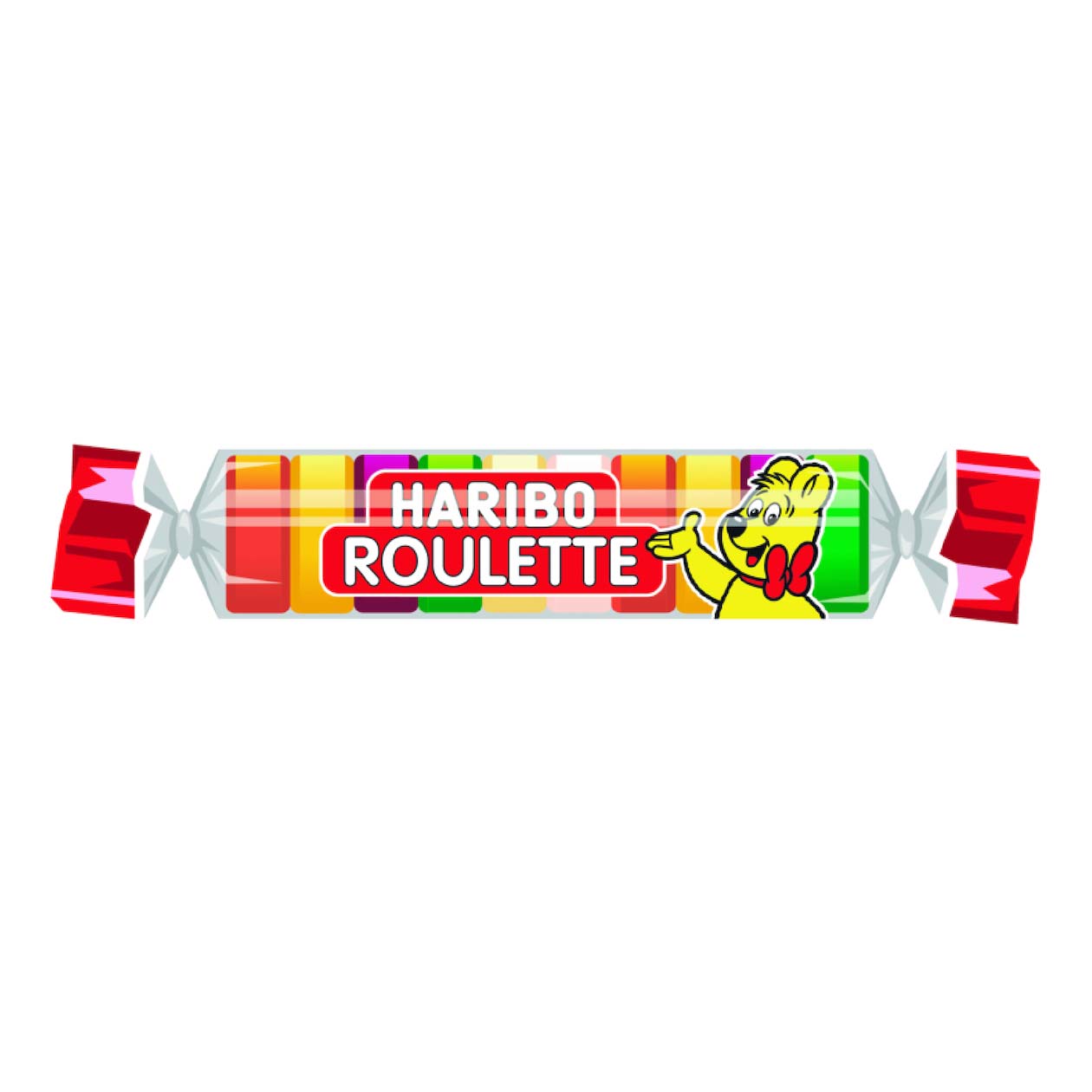 Roulette Fruchtgummi-Rolle, 25 g