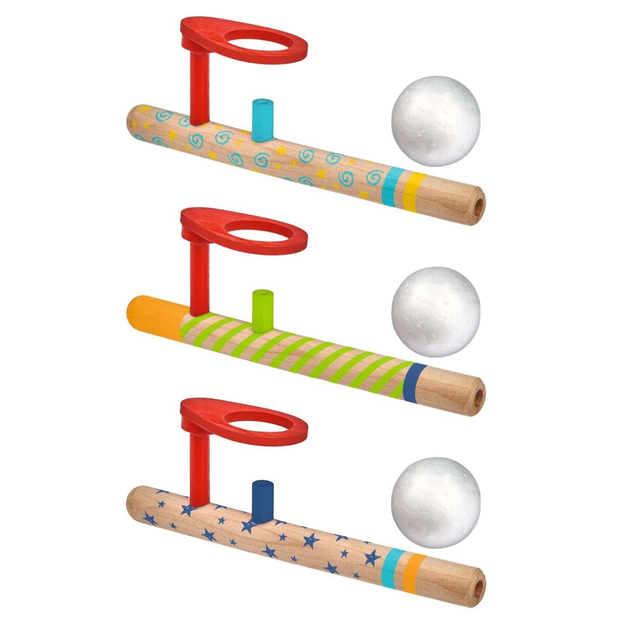 PhänoMINT Bunte Bernoulli-Pfeifen, sortiert