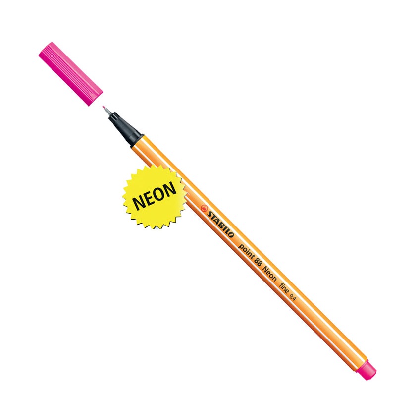 Stabilo Fineliner point 88, neonpink 056