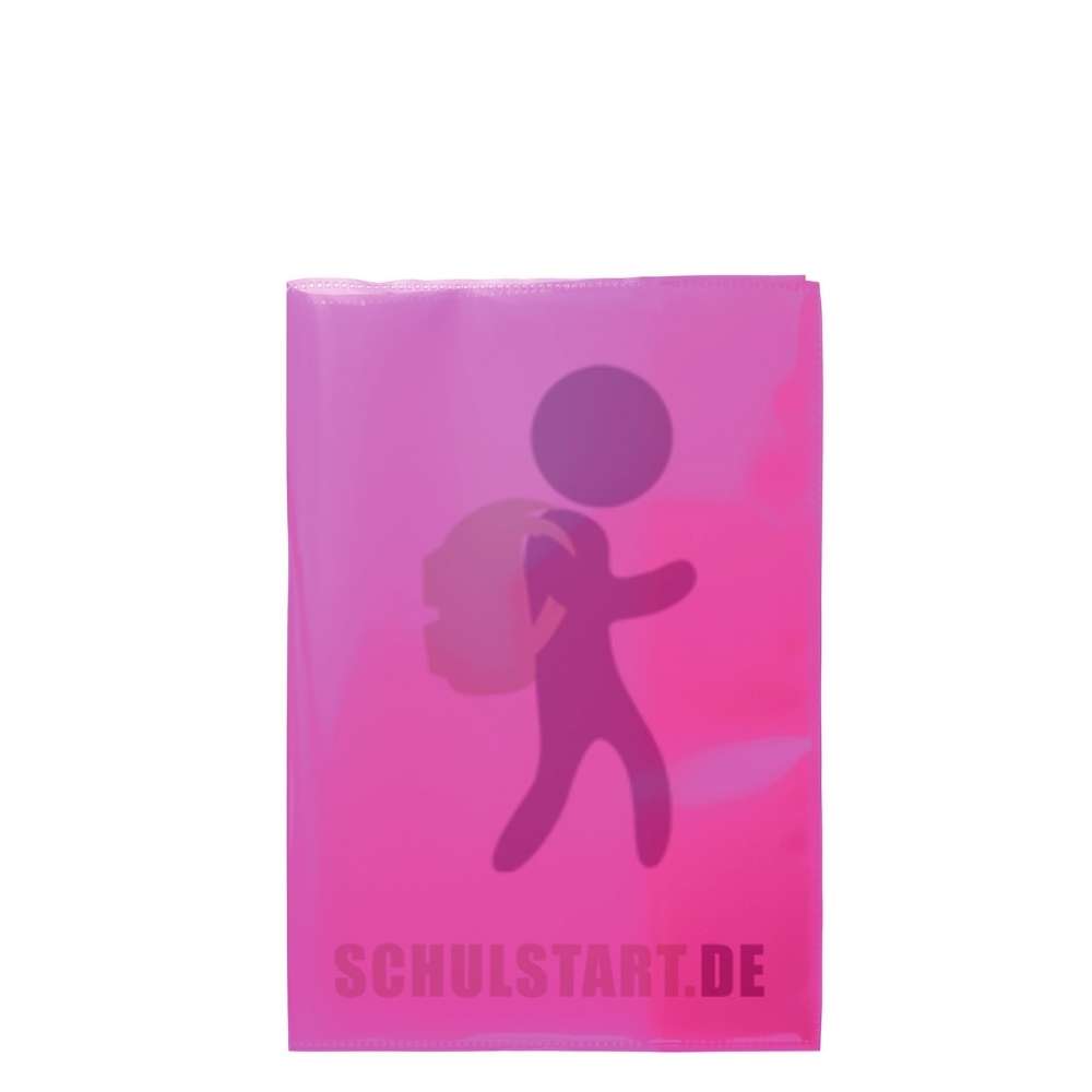 Schulheft Umschlag A5 pink, extrastark, Herma