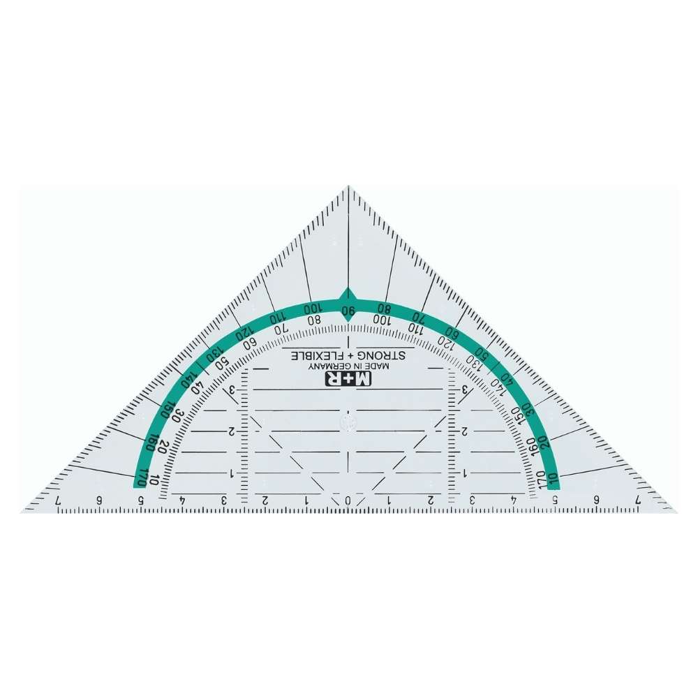 Geodreieck flexibel, 16 cm